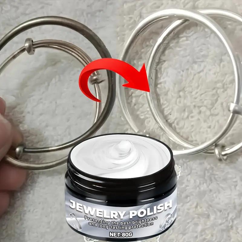 Schmuckaufarbeitung, Kratzerentfernung und Polierpaste - beseitigt Oxidation und Anlaufen, stellt Glanz und Brillanz wieder her