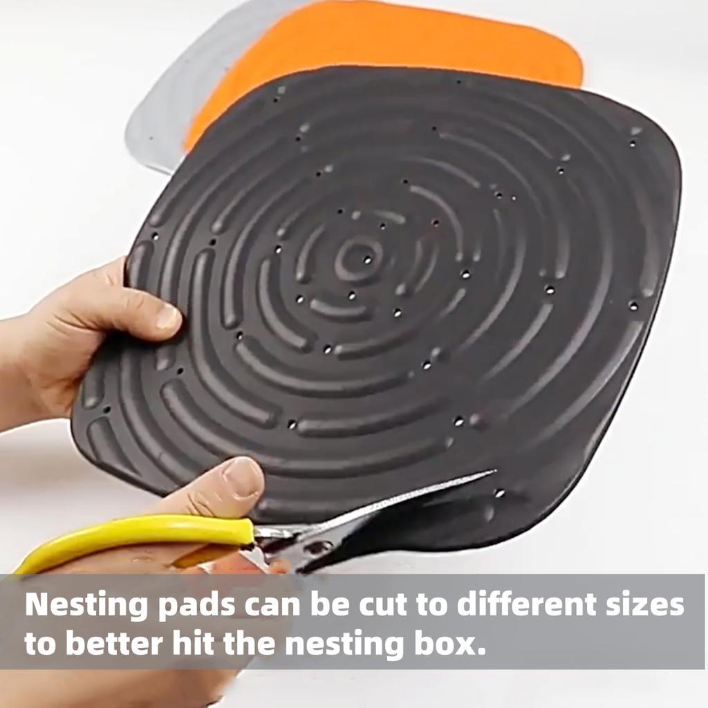 1/3Pcs EVA Washable Chicken Nest Pad Cuttable Reusable Chicken Coops Farm Hen Egg Nest Mat Bird Nest Protection Mat 30 x 30cm