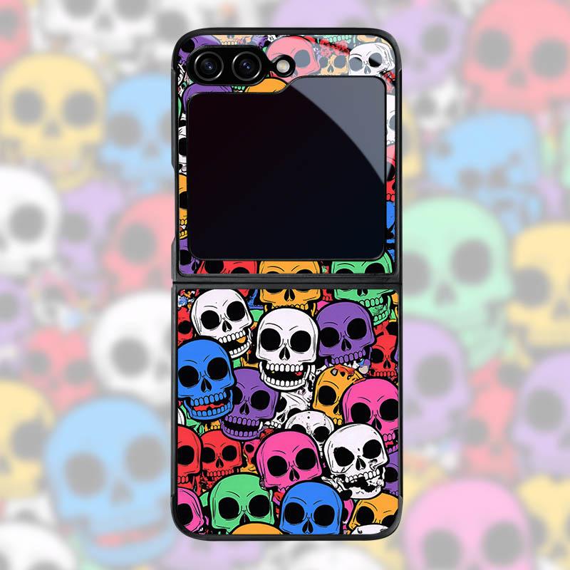 Helm of the Soul Phone Cover For Samsung Galaxy Z Flip4 Flip7 4 5 6 8 Silent Guardian of Thought Cases Galaxy Z Flip 6