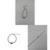 New Chinese Style Geometric Stainless Steel Bracelet For Men And Women Hand Jewelry