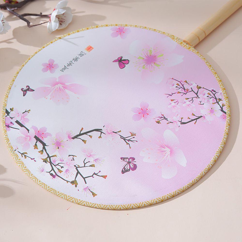 Decoration Wedding Fan Craftsmanship Decorative Fans Photography Prop Round Fan Hanfu Performance