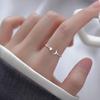 Female Summer Niche Minimalist Star Moon Ring