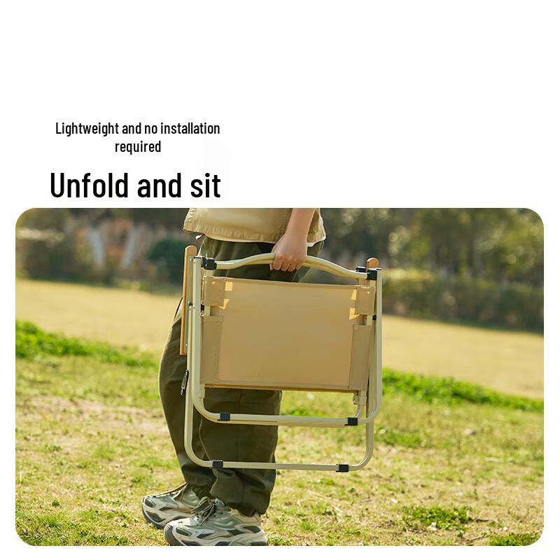 Mobi Garden Folding Low Back Camping Chair