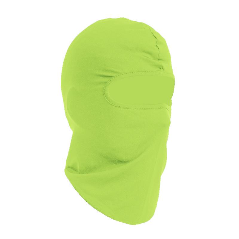 Masque de Cyclisme en Soie Glacée à Séchage Rapide: Protection Solaire & Couvre-tête Coupe-vent Respirant pour Sports de Plein Air & Moto