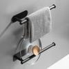 Stainless Steel Toilet Paper Holder, No Drilling Wall Mount Tissue Rack for Bathroom, Adhesive Toilet Roll Holder
