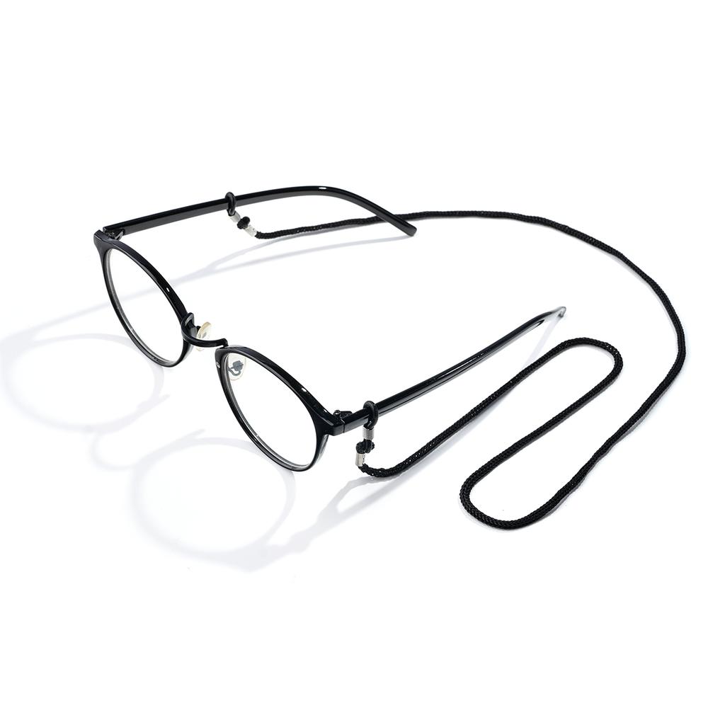 12pcs/Lot Multicolor Black  Nylon Glasses String Cord Holder Sunglasses for Eyeglasses Lanyard Neck Rope Strap