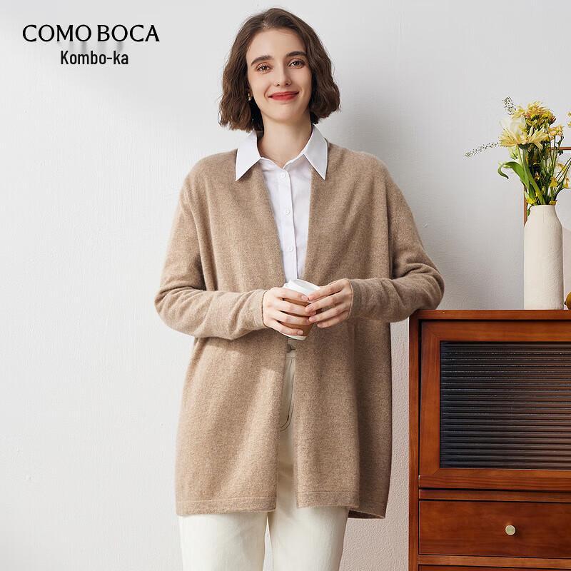 Komom Boka Women's Loose Cashmere Cardigan Sweater