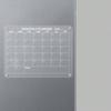 Multi-Use Dry Erase Board Calendar Anti-slip In Magnetic Calendar Board with Calendar Board Planner Reusable Magnetic Dry Erase