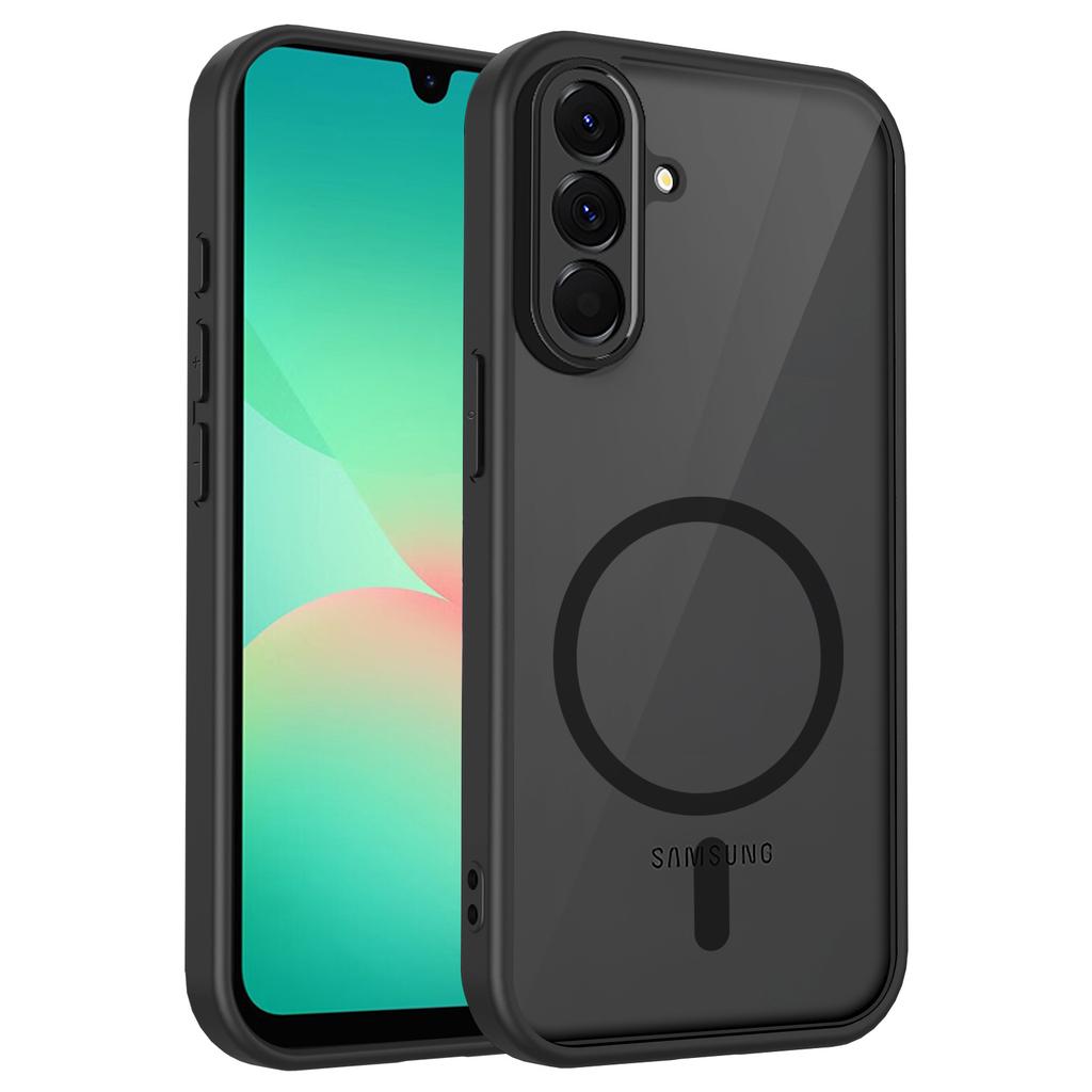 Für Samsung Galaxy A57 5G Magnetische Hülle Skin Touch Matt PC + TPU Anti-Drop Handyhülle