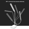 Eye Protection LED Desk Lamp USB Charging Bedside Table Desk Lamp with Mobile Phone Holder Three Color Switchable Eye