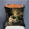 Edouard Manet World Famous Oil Painting Olympia Young Girls The Lunch Impressionism Sofa Pillow Case Gallery Art Cushion Cover