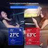 Opaque Car Sunshade Curtain: Side Window Privacy & Heat Insulation for Camping
