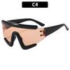 Oversized Square Sports Sunglasses Men Big Frame 2025 Fashion Brand Designer Vintage Rectangle Sun Glasses For Man Shades Oculos