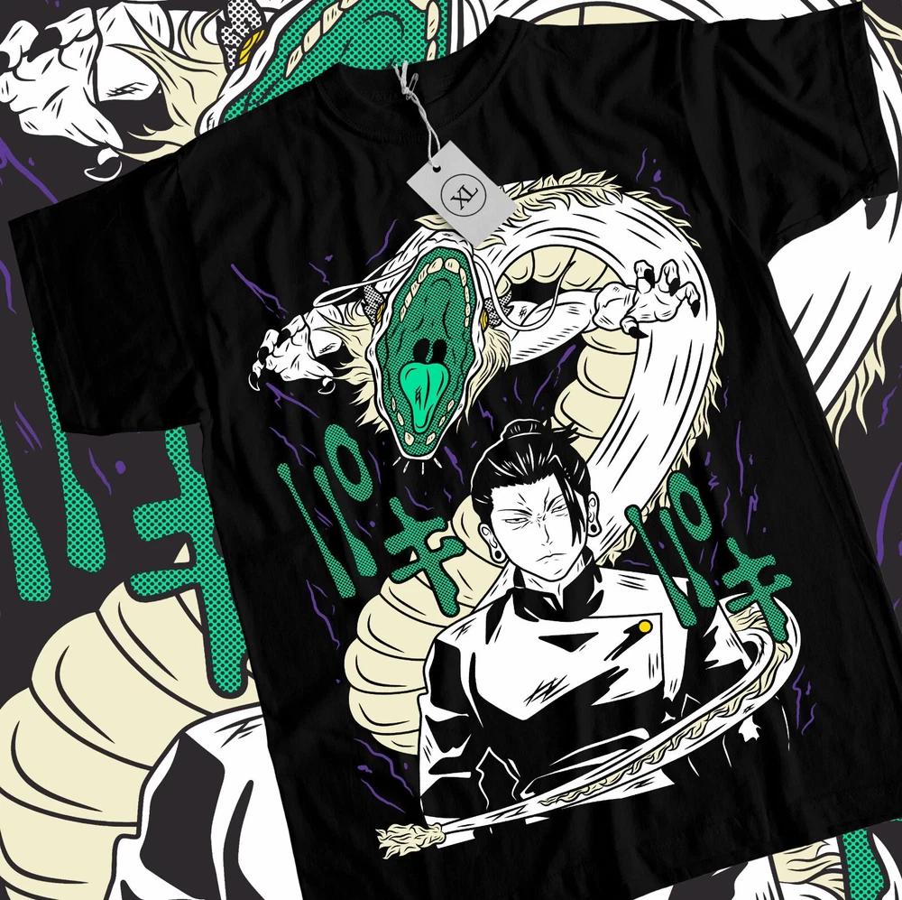 Geto Suguru Short Sleeve Jujutsu Kaisen Gojo Anime Unisex Shirt Tshirt All Size S