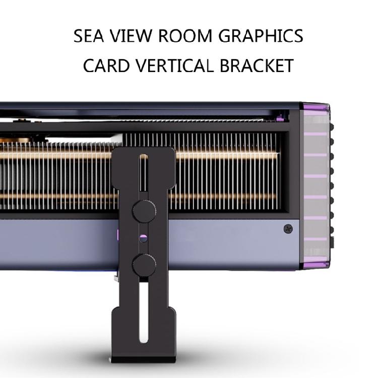 GPU Support Bracket Adjustable Aluminum GPU Bracket Video Graphics Card Support GPU Stand Holder GPU Support Bracket