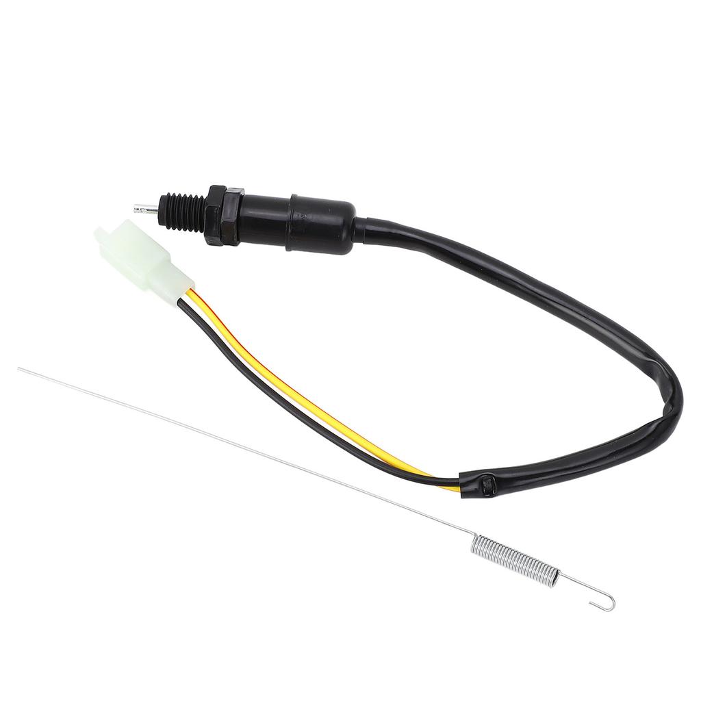 Motorrad Hinterbremslichtschalter mit Feder-Kit 2 Drähte 400 mm lang Sichere Verbindung Universelle Passform