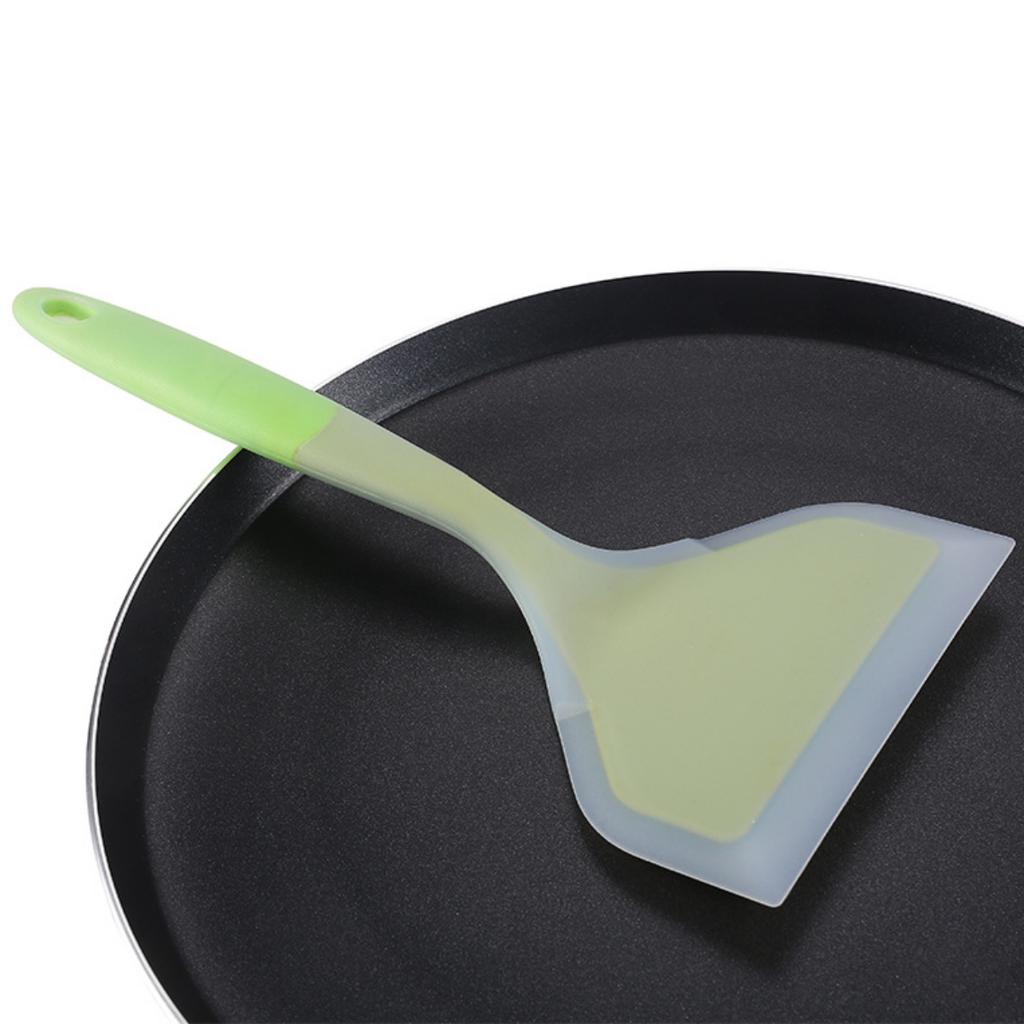 Multi Color Nonstick Frying Spatula Silicone Baking Frying Pan Shovel Spoon Household Shovel Cake Cream Scraper Kitchen Tools