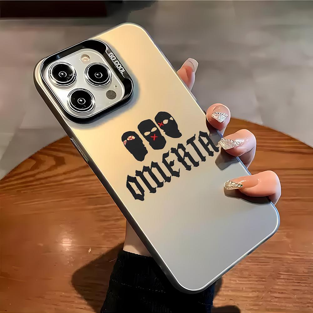 

Omerta 47 Maes Phone Case Case For IPhone 16 15 14 Plus 13 12 11 Pro Max X Xs XR 8 7 Matte Colorful Silver Hard Cover IPHONE14PRO