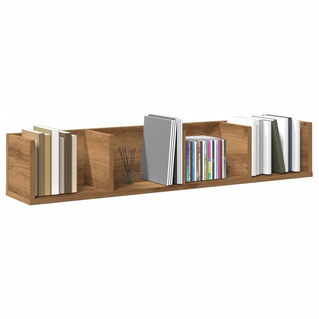 CD shelf, decorative wall shelf, 100x18x18 cm