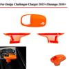 Orange Gear Shift Knob Head Cover Trim Decor For Dodge ChallengerCharger 15+