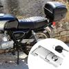 Motorcycle Trunk Lock with Two Keys Stainless Steel Twist Knob Anti Theft Rear Trunk Accessory for Scooters