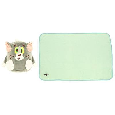 Marushin Mascot Drawstring Blanket Tom and Jerry Tom Blanket H70 X W100cm Blanket Cute Fluffy Stylish Cold Weather Goods 4105055300 Approx.
