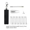 Golf Tee Holder Set Tack Bag Lightweight Training Aid Equipment Organizer Keychain for Lover