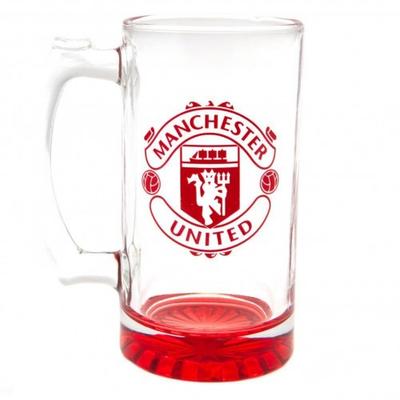 Crest Glass Tankard