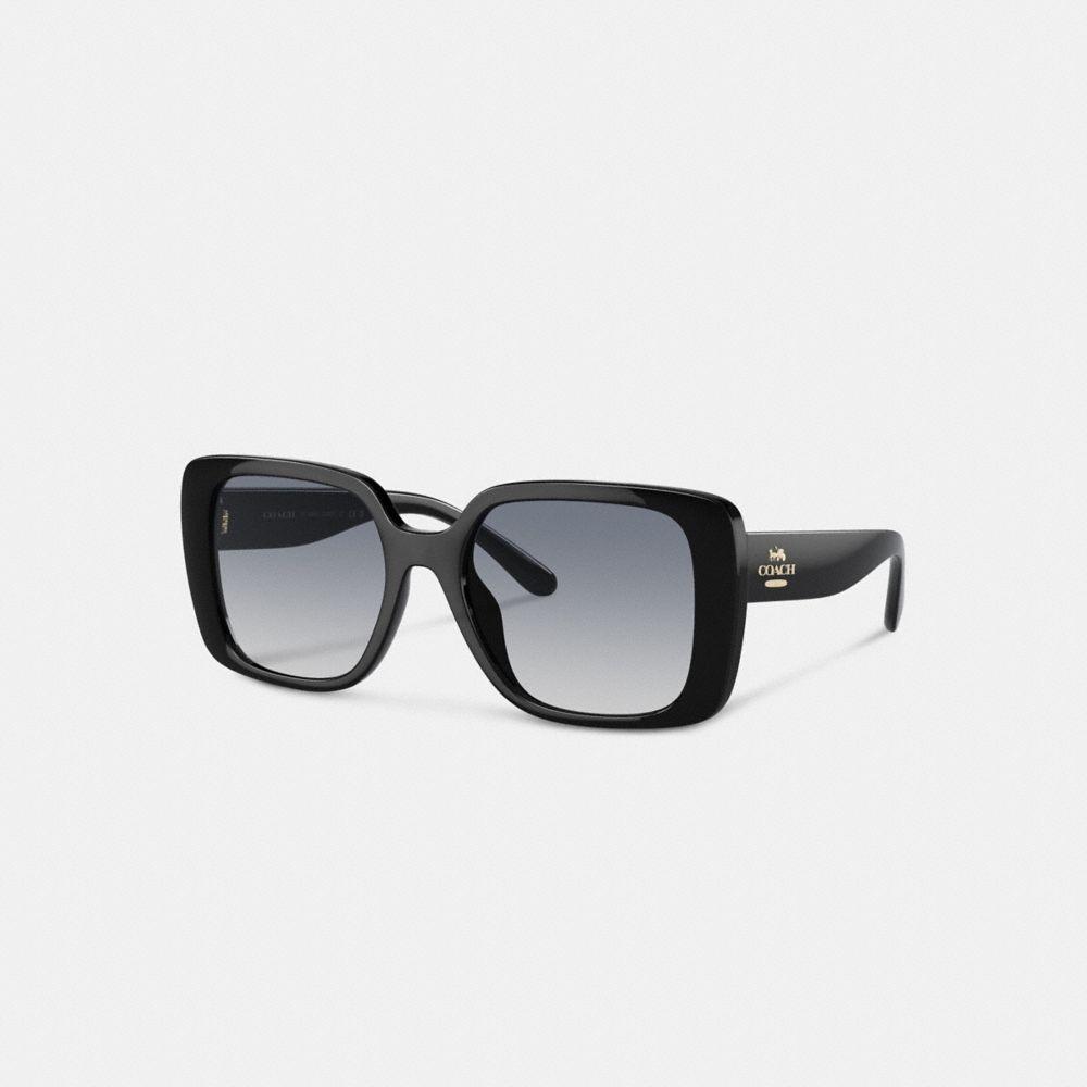 

Coach Oversized Square Sunglasses Cl907 Black
