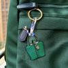 Cute Basket Bag Pendant Highgrade Leather Car Keychain Pendant Cute Creative Pendant