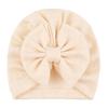 Breathable Newborn Head Wraps Knitted Soft Infant Cap Cute Baby Turban Hat  Daily Wear