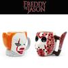 Cană Ceramică Selectată Halloween Horror Freddy, Mască Jason Prom Bărbat Fantomă Demon Sute de Tăieturi Bărbat