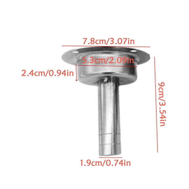 19mm Stainless Steel 316 Breather Vent Hull Exhaust Fitting Air Diesel Vent For Car Boat Truck Marine Yacht Hardware Accessories