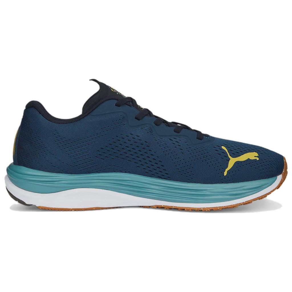 Puma First Mile X Velocity Nitro 2 Dark Night Men Sneakers Blue Fresh-Pear 377291-02