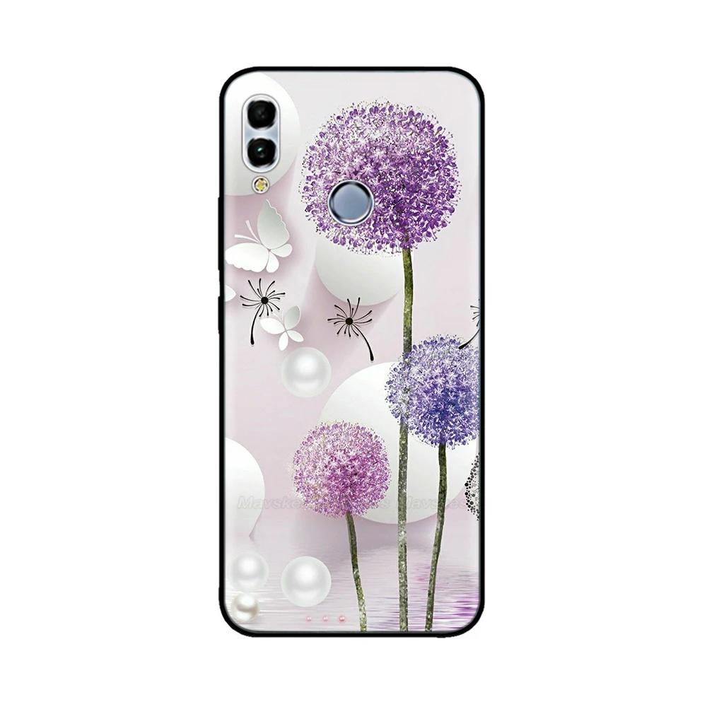 For Huawei P Smart 2019 Case Phone Cases Funny Camera Protection Soft Silicone Back Cover For Huawei P Smart 2019 Shell Fundas