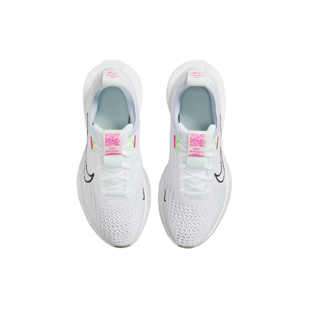 New Nike Interact Run White Football Grey Vapor Green Black Women's FD2292-102