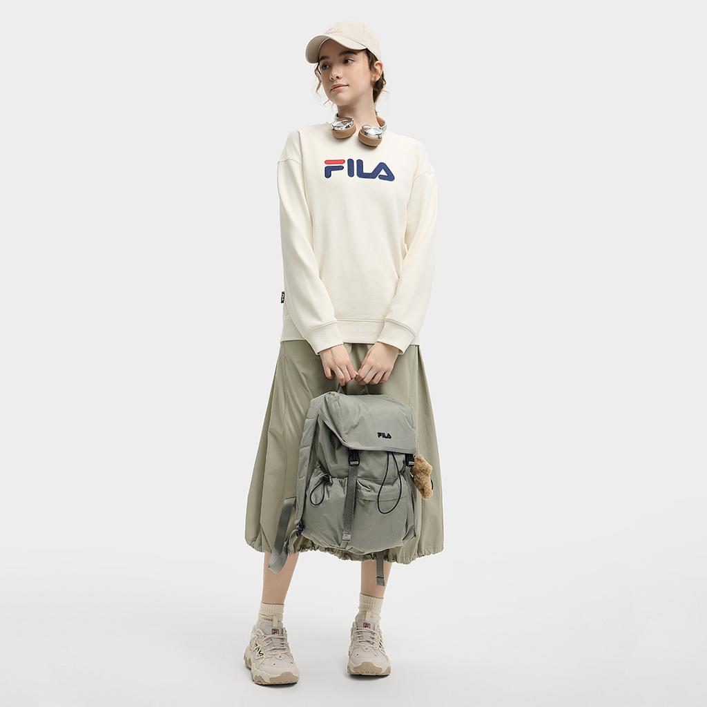 FILA ORIGINALE Sweatshirt Unisex Steam White F51U539205F-IV