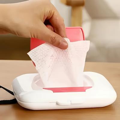 Portable Wet Wipes Dispenser Box Durable Lightweight Travel Essentials For Outdoor Camping And Daily Use
