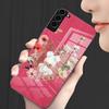 Cute M-Monchhichis Phone Case For Samsung S26 S25 Plus S20 S20 Plus S22 Ultra S23 FE S21 Plus S21 Ultra Glass Cover