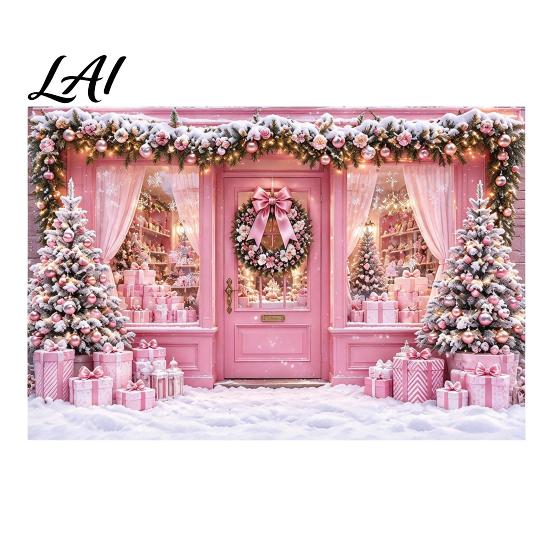 Winter Wonderland Background for Photos 70" x 45" Christmas Photography Backdrop Snow Scene Merry Decoration Party Background Holiday New