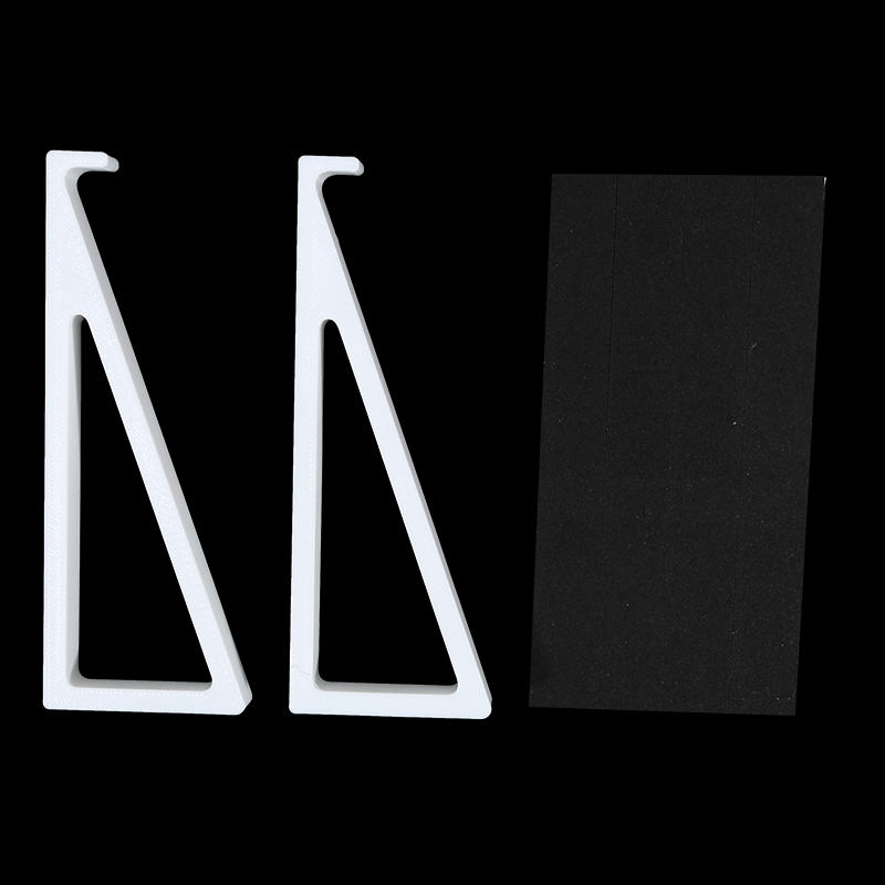 1 Paar Tragbarer Tastatur-Erhöhungsständer Erhöhter Tastaturwinkel Zubehör Computer-Tastatur-Erhöhung PETG Monitorhalter