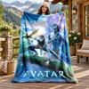 Avatar Benutzerdefinierter Name Flanelldecke Personalisierte Weiche Warme Plüschdecke Personalisierte Geschenkidee für Familie Freunde
