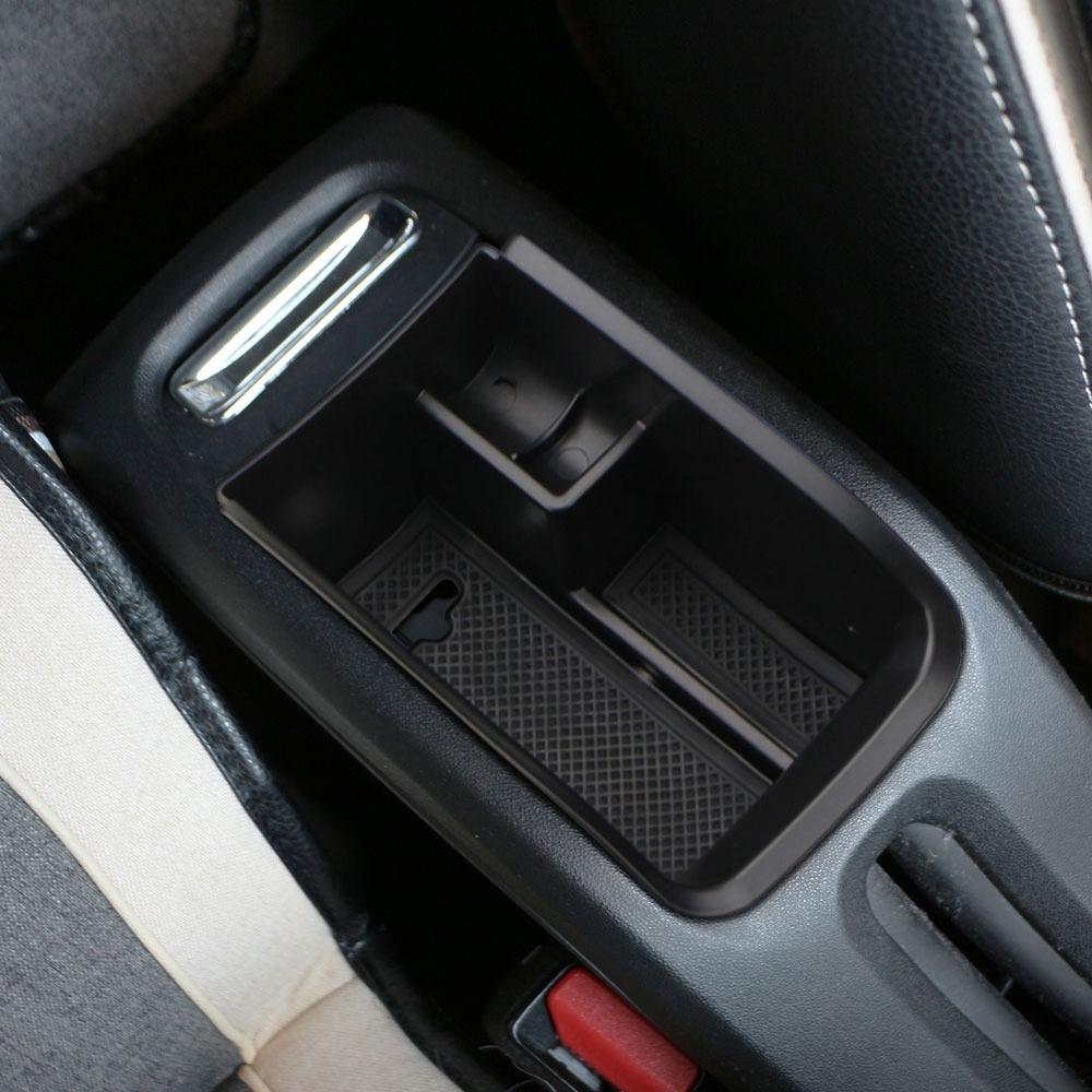 ABS Car Armrest Storage Box for Peugeot 2008 2014 2015 2016 2017 2018 Central Container Organizer ABS Stowing Tiding Accessories