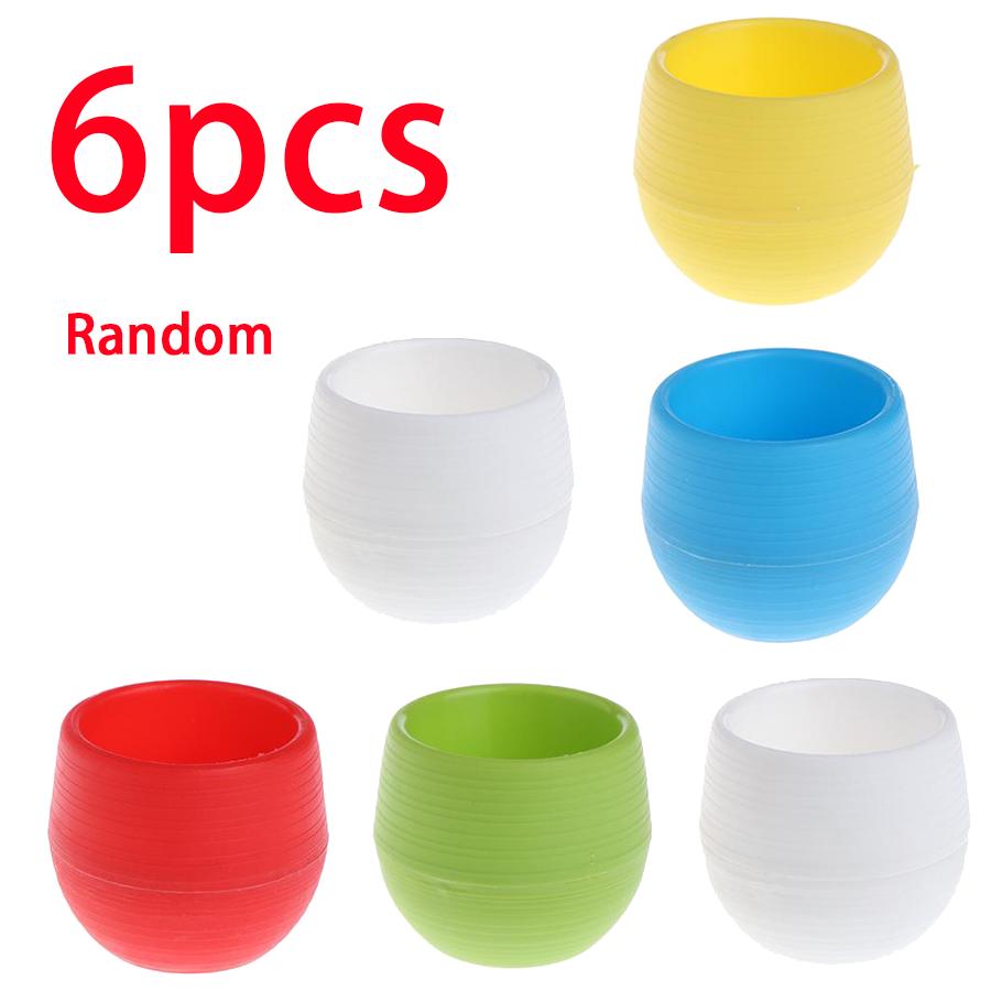 

6/12pcs Round Mini Flowerpot Mesh Grass Succulent Plants Desktop Flower Pot Balcony Indoor Decoration Plastic Ishimaru Pot XJM