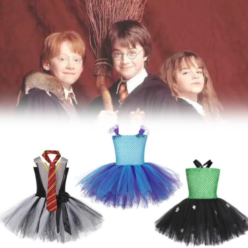 Enchanting Harry Potter Inspired Academy Dress For Girls Soft And Fluffy Design Ideal For All Seasons