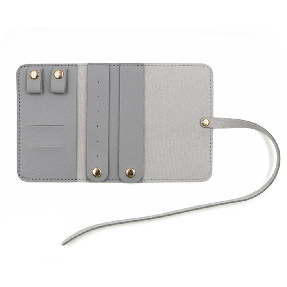 Leichte Packbeutel für Halsketten Faltbare Schmuckkoffer-Tasche für Ohrringe Armband