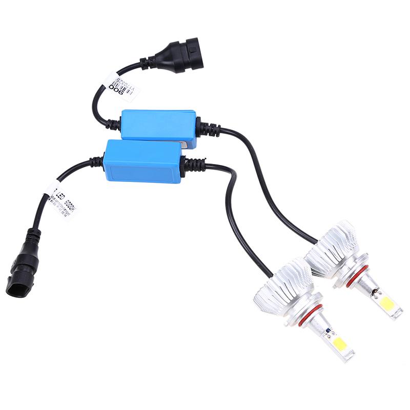

2Pcs Super Bright COB Bulb Canbus 40W Headlight 9005/H11/H7/H4/H1/H3/9006 Car Led Light 9-36V Fog Lamp Automobiles 9005-40W