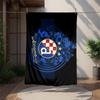 Dinamo Zagreb Flannel Blanket Soft Warm All-Season Throw, Design for Camping, Car Travel, Hiking Sofa, Bed, Office Perfect Gift for Parties
