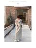 Korean Casual Workwear Vest & Skirt Set - Women's Spring/Autumn 2025 Three-Piece Outfit with Round Neck Long Sleeve Top.