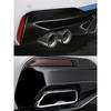 Quad Titanium Black MP Exhaust for BMW 5 Series 525li/530 G30/G38 - Square Nozzles